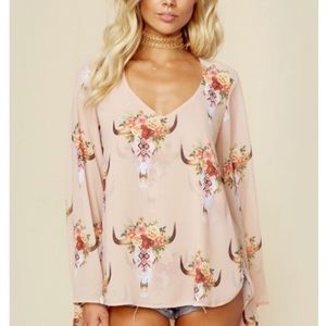 Show Me Your Mumu Tunic in Frida Bullhead Print